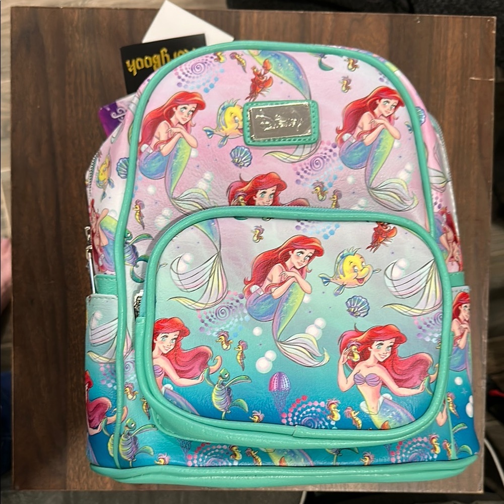 Disney Little Mermaid Palm Pink Al La Mode Irregular 1 of a kind NWT​